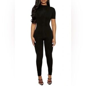 naked wardrobe The NW T Jumpsuit in Black
